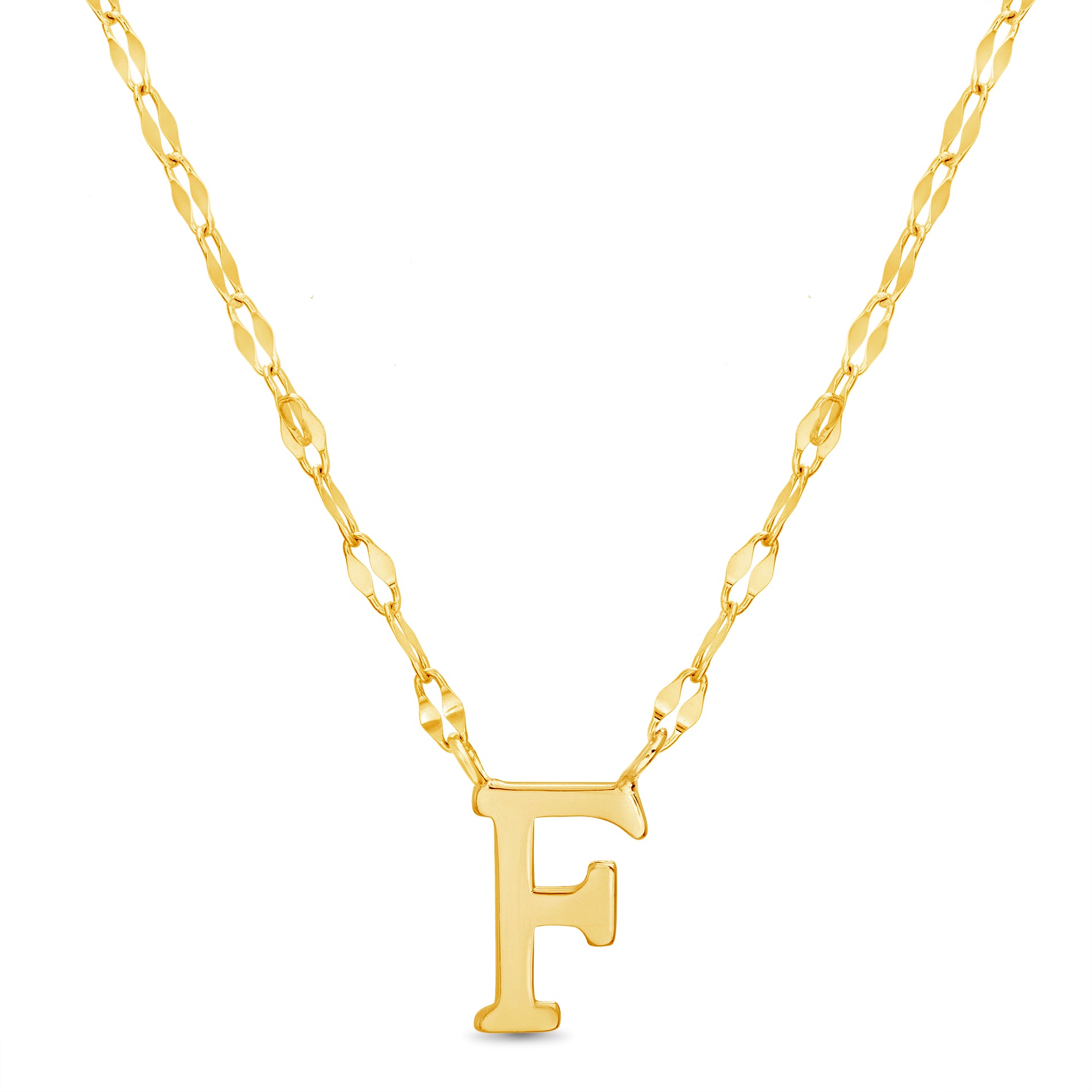Dainty Gold Initial Necklace